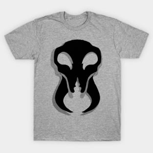 Ant Skull in dark silhoute T-Shirt